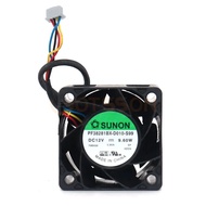 For Sunon PF38281BX-D010-S99 3828 server 12V 9.60W high-speed PWM temperature control 3.8CM Cooling 