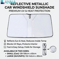 The Shop Is In Thailand. Car Sunshade Foldable Insulation Easy To Install Anti-Wrinkle 136*65/142*80