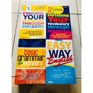 DICTIONARY COLLECTION BOOK ENGLISH/ EASY WAY TO ENGLISH/ BASIC GRAMMAR FOR BEGINNER ENRICHING YOUR V