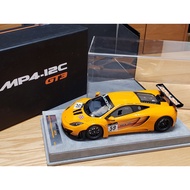 $㊋1/18 mp4-12c gt3 McLaren McLaren McLaren Car Model Italy Milano Tecnomodel 24h spa 2013 spa 24 Hou