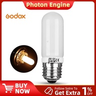 Godox 150W E27 Pro Studio Strobe Flash Modeling Lamp Light Lighting Bulb DE300 DE400 SK300 SK400 DP6