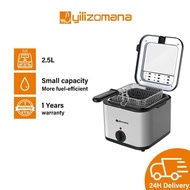 Yilizomana Household Electric Fryer Fries Deep Fryer Home Appliances (2.5L)