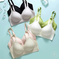 OREO [2PCS] -2279- BRA SEAMLESS KAIT BELAKANG PUSH UP TANPA KAWAT / BH BIG SIZE KAIT 3