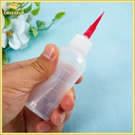 [Che-t] 1Pc 50ml Jam Painting Squeeze Bottles With 7 Nozzles For Multi-Purpose Use Jam Pot Cake Tool