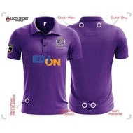 LIKZS X Sanfrecce Hiroshima Fc Travel Jersey DX3-P Football Polo Japanese J League Baju Berkolar Bol