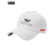Cadillac F1 Team Formula Racing Zhou Guanyu Number 24 Baseball Cap Sunshade Sunscreen Cap Fashionabl