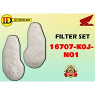 FILTER SET / 16707-K0J-N01 / HONDA BEAT 110