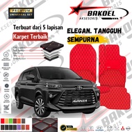 BAKOEL Car ACCESSORIES Universal Leather Car Mats 5 pcs 2 Rows Universal 7D Car Mats Leather Waterpr