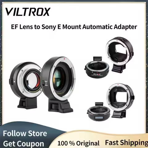 Viltrox EF-E5 EF-E II Lens Adapter Auto Focus Full Frame 0.71x Speed Booster for Canon EF Lens to So