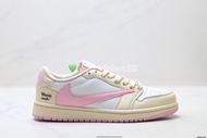 💚Brand New✨Nike Air Jordan 1 x Travis Scott AJ1 倒勾 低幫籃球鞋 板鞋 休閒鞋