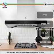 Electrolux ECC9310S 90cm UltimateTaste 500 chimney cooker hoods Stainless Steel 1500 Air Flow Cerobo