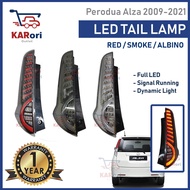 PERODUA ALZA 2009-2021Y DRAGON SCALE LED TAIL LAMP / TOYOTA PASSO SETTE LED TAIL LAMP / LAMPU BELAKANG ALZA (2PCS)