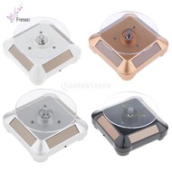 [Freneci]  Solar Powered Rotating Display Stand Turntable, Multipurpose