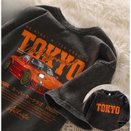 2026Fashion 2026（24Hour shipping）Maise STUDIO Women / Men Vintage Train T-shirt with water-washed pr