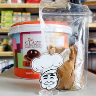 Elmer Glaze Cappuccino 250Gr Cappuccino Donut Topping/ Elmer's Dip Glaze Cappuccino/