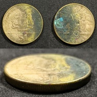Malaysia coin 1 ringgit (30 Tahun merdeka 1987)