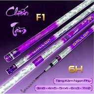 Chien Tam 6H F1 hand fishing rod comes with original gaubnc999 tip