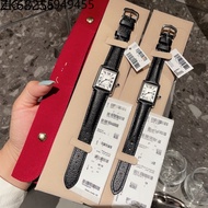 Hot Style Fashion Card Home Classic Tank Series Square Quartz Watch Santos Middle-aged must Women's 