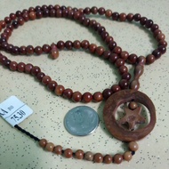 Tasbih kayu KOKKA PREMIUM 100 BIJI 4mm Imported from Indonesia 28cm Length Boleh Muat POKET Baju  TA