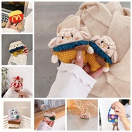 Ins Authentic Case for Beats Studio Buds Plus Plush Blue Protective Earphone Casing Beats Studio Bud