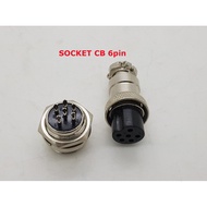 CB 6 Pin Connector Set Connector/ socket/
