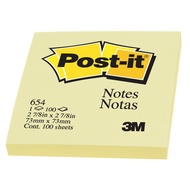 Post-It Note Yellow No.654