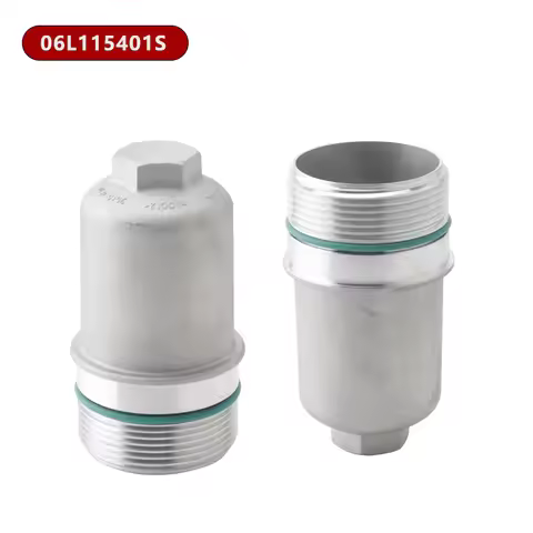 Aluminum Oil grille Filter check valve housing 06L115401S For EA888 GEN3 Golf MK6 Tiguan Touran Scir