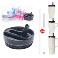Replacement Cup Lid with Straw-Compatible with Stanley ProTour Quencher 40oz and Quencher H2.0 40oz,