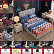 Premium Cotton 650 Threadcount 4in1 Queen/2in1 Single Fitted Cadar Bedsheet Sets Sarung Tilam Pillow