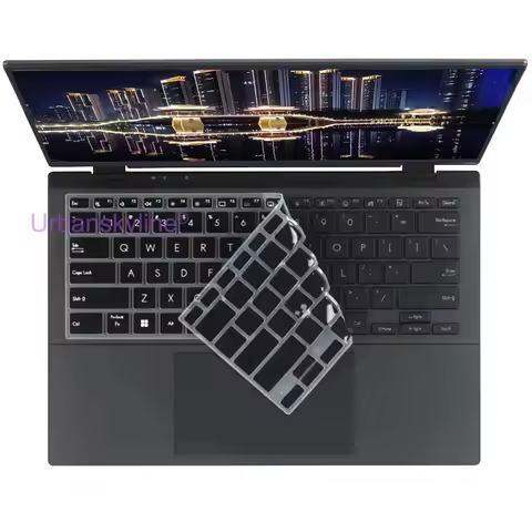 Keyboard Cover for ASUS Zenbook 14 14X UX6404 Q420 UX410 UX430 UM425 UX425 UM433 UX435 UX450 Q408 Si