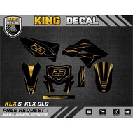 Decal KLX OLD DECAL KLX S DECAL STICKER KLX 20
