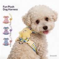 Dog Leash Puppy Chest Strap Cute Doll Dog Chest Strap Pet Strap Dog Walking Cute