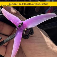 coagulatelove 4Pcs 3630 3.6X3X3 3-Blade PC Propeller 2 Positive + 2 Negative For FPV Freestyle 3.5in