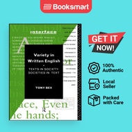 Variety In Written English Texts In SocietySocieties In Text Interface - Paperback - English - 9780415108409