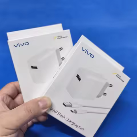 Vivo X200 X100 Pro Charger 80W EU Flashcharge Power Adapter Type C Cable For Vivo X80 70 90 X300 S30