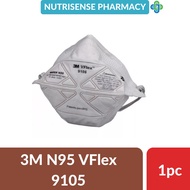 3M n95 9105 Mask 1's (Foldable) (Jerebu/Haze)