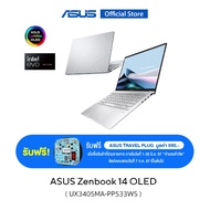 ASUS Zenbook 14 OLED UX3405MA-PP533WS 14 inch thin and light laptop 3K OLED Intel Core Ultra 5-125H  16GB LPDDR5X  Intel Arc Graphics 1TB M.2 NVMe PCIe 4.0 SSD thin 14.9mm  lightweight 1.2k Eye Care Wi-Fi 6E