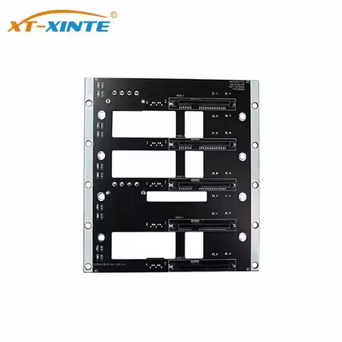 Dual/Triple/4/5-Bay SATA Hard Drive Backplane NAS Enclosure Adapter Plate SATA 6G Large 4D Power Sup