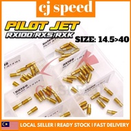 YAMAHA RX100 / RXS / RXK / RX KING / DT125 2A6 18G / DT175 2A7 18L / RD125 10W Pilot Jet Carburetor 