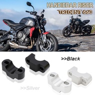 Y New For Trident 660 2021-Up CNC 28Mm Handlebar Risers Clamp Height Up
