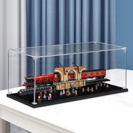 Display Box Storage Box Suitable for Collectible Edition Train Lego Figures76405Acrylic Hogwarts Exp