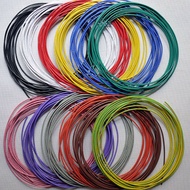PVC Multi Strand Single Core Wire, Tinned, 17/0.16mm, 22 AWG, 1 meter