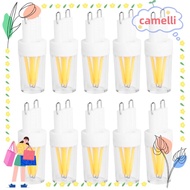 CAMELLI 10pcs G9 LED Bulb, 2W COB Filament G9 Light Bulb, Durable AC220V Warm White G9 Base Bulb Hot