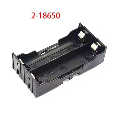 1/2/3/4/5/6Pcs 18650 Battery Holder With Pin 18650 Battery Box 18650 Case For 2 X 18650 Batteries In