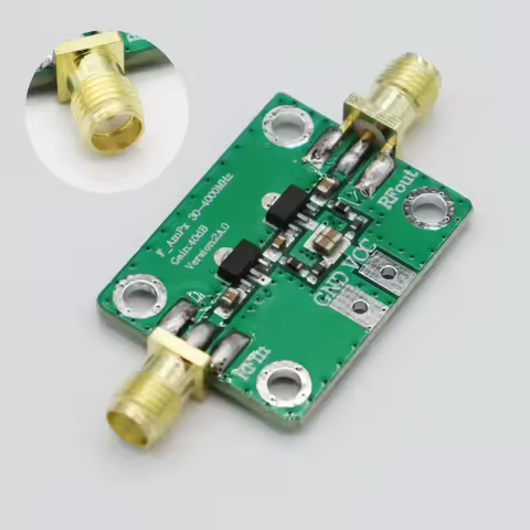 New 30-4000MHz 40dB Gain RF Amplifier Module, High Frequency Amplifier Board Gain Module, Amateur Ra