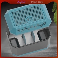 [MagiDeal] Reptile Feeding Box Breathable Habitat Hatching Case Portable Animal Habitat Cage for Liz