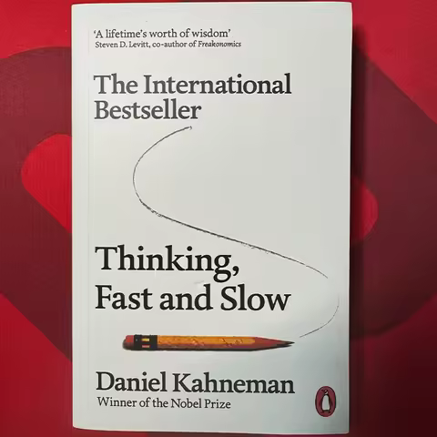 Thinking Fast and Slow by Daniel Kahneman Nobel Prize Winner Psychology Bestseller Book