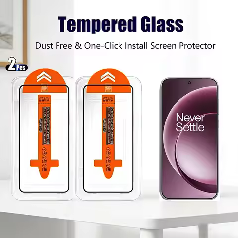 2pcs HD Screen Protector for OnePlus 15 15R 13R 13T 13S Tempered Glass 1+ oneplus Ace 6 6T Ace6 Ace6