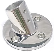 Boat Hand Rail Fitting-60/90Degree 1-1/4inch Round Base-Marine 316 Stainless Steel usd by Boats & Aw
