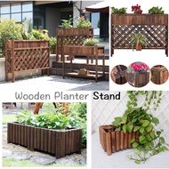 Plant Rack Plant Stand Planter Box Wooden Plant Rack Blocker